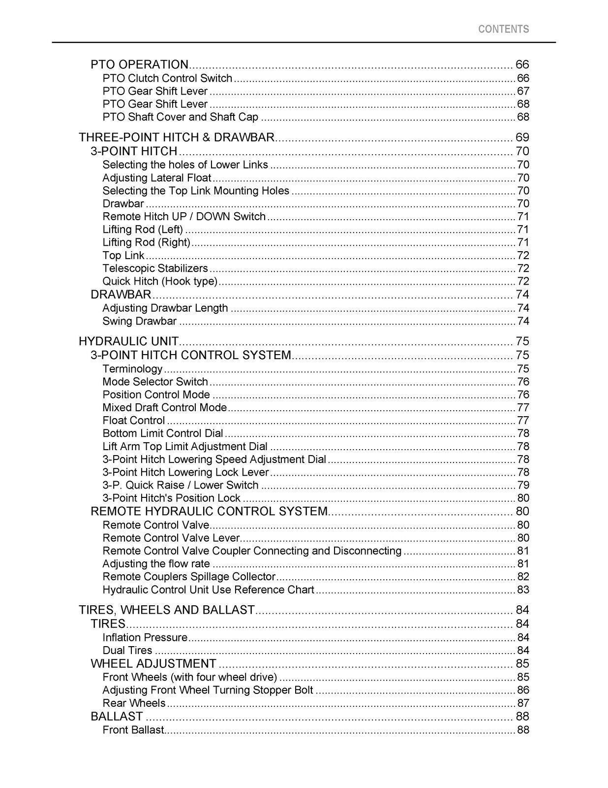 KUBOTA M100GX M110GX M126GX M135GX OPERATORS MANUAL - STEEL WIRE BOUND - COVERS
