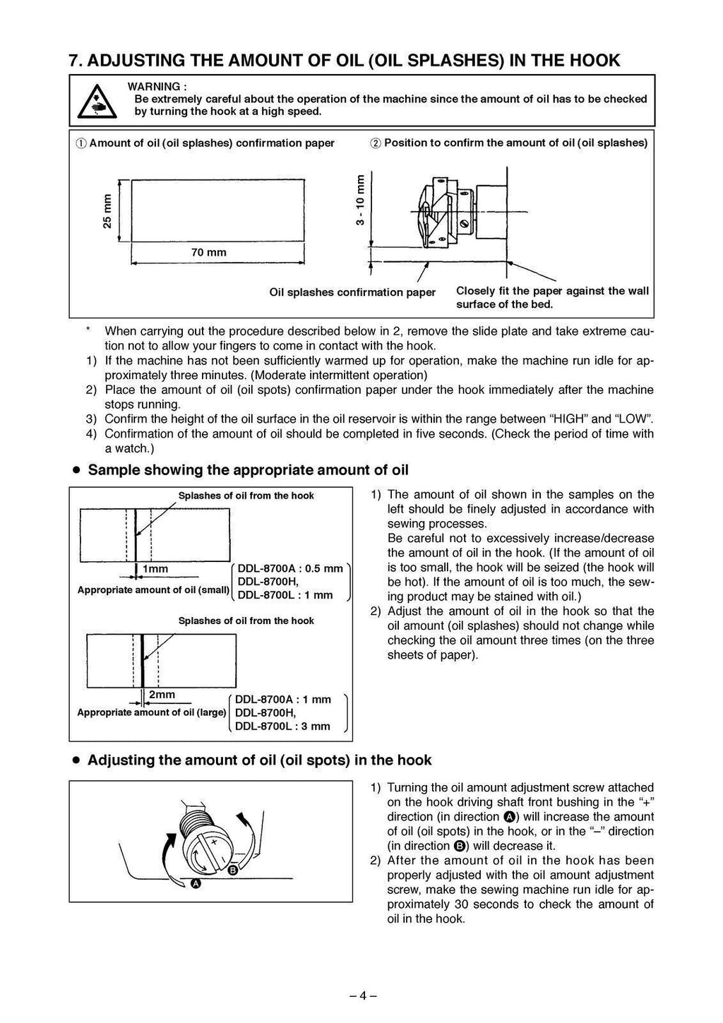 JUKI DDL-8700 Sewing Machine User Manual Operation Guide - TOUGH WIRE BINDING