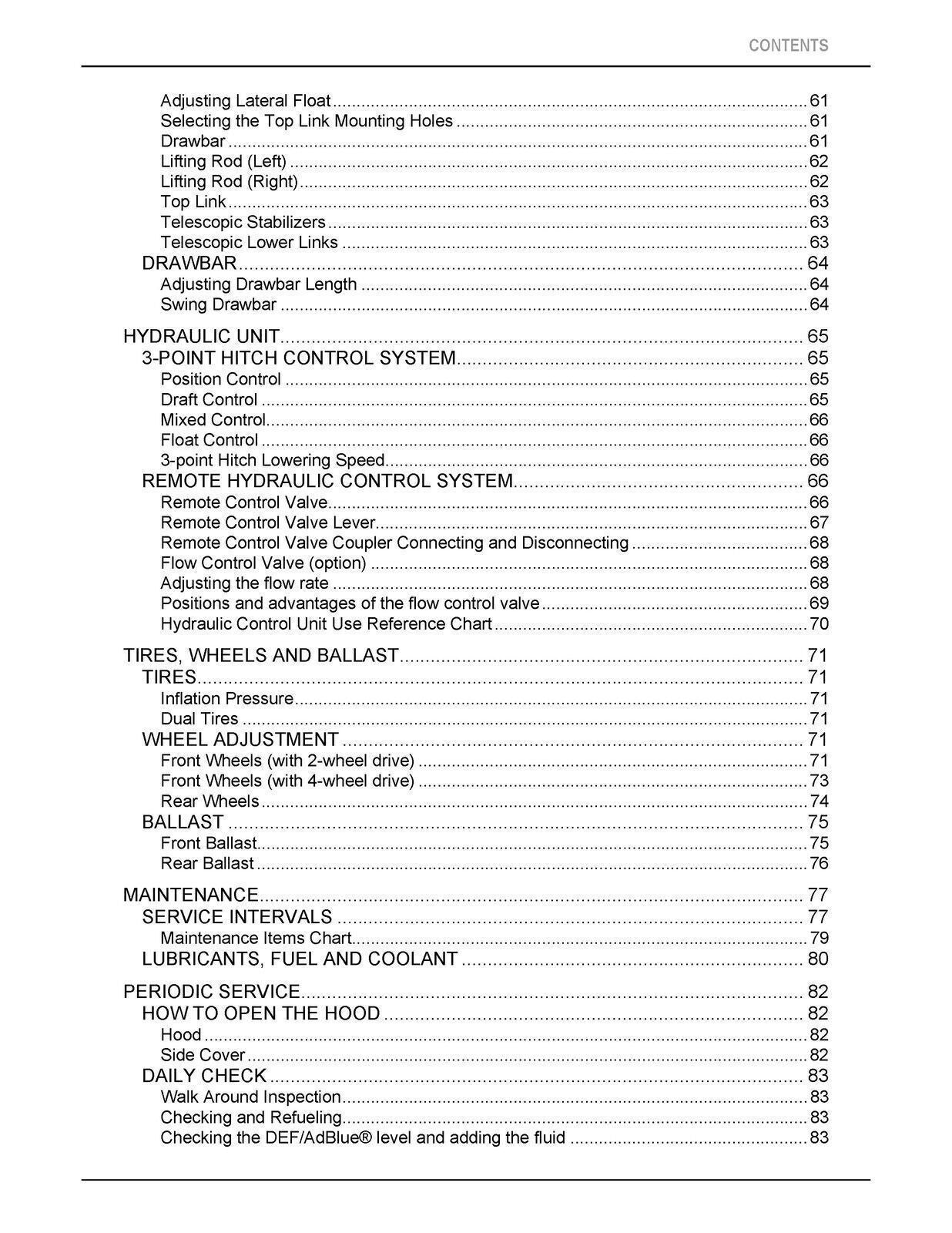 KUBOTA M5-091 M5-111 ROPS OPERATORS MANUAL - STEEL WIRE BOUND- PROTECTIVE COVERS