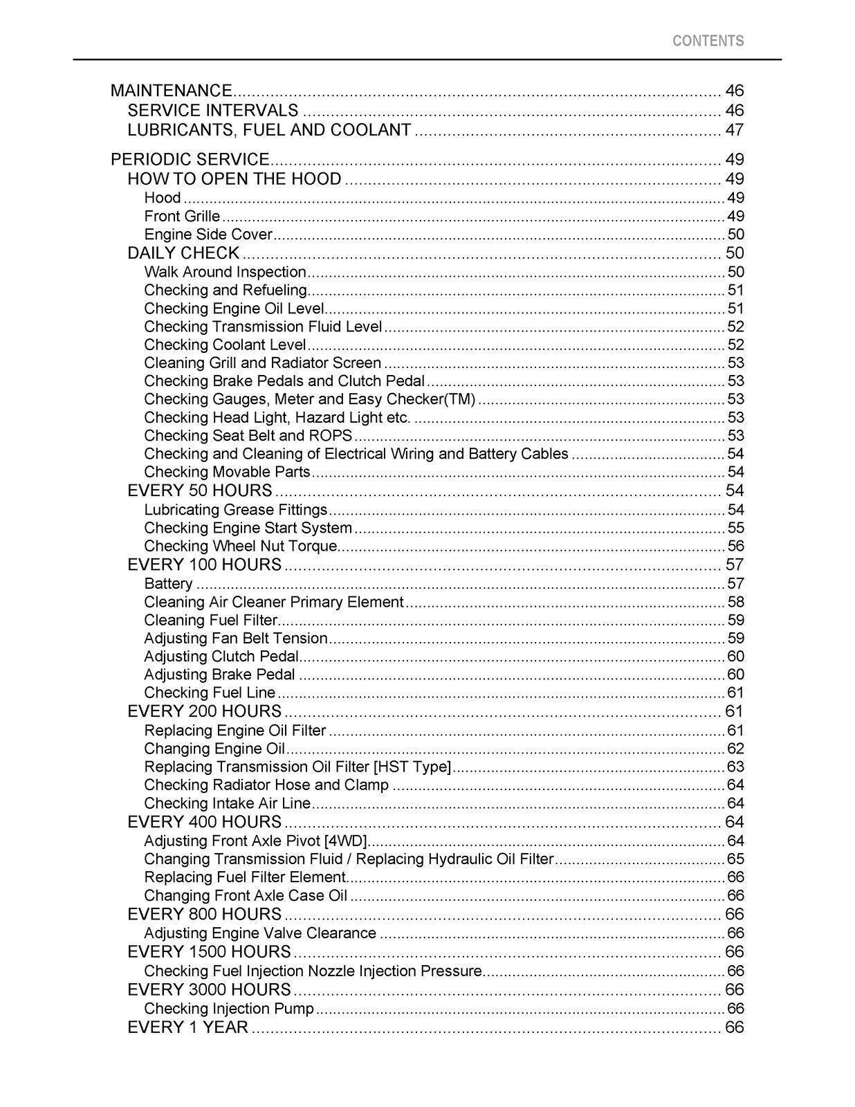KUBOTA B2320 B2620 B2920 B2320NARROW OPERATORS MANUAL - TOUGH WIRE BOUND, COVERS