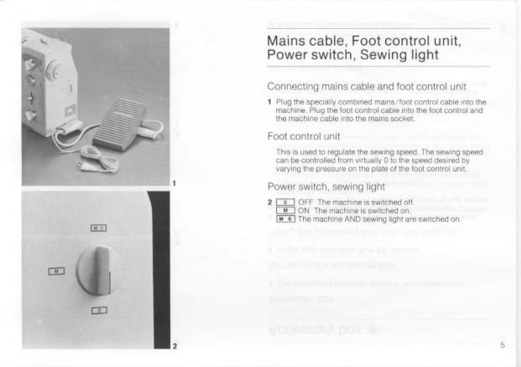 BERNINA 1004 1005 Sewing Machine Instruction Manual - WIRE BOUND - TOUGH COVERS