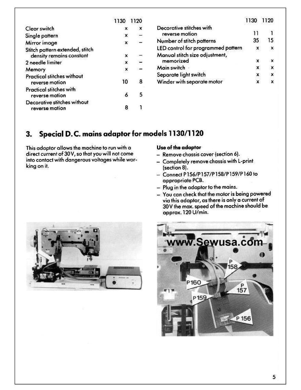 BERNINA 1130 1120 SERVICE Manual Guide  - TOUGH WIRE BINDING & COVERS