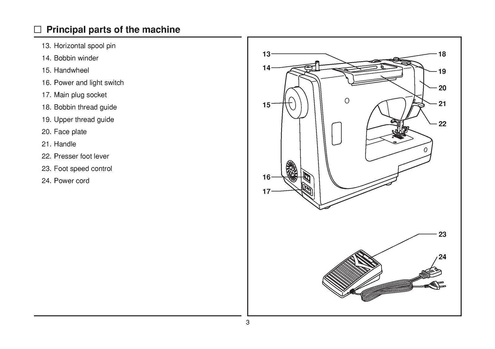 SINGER 1507 Sewing Machine User Manual Operation Guide [WIRE BOUND UPGRADE]