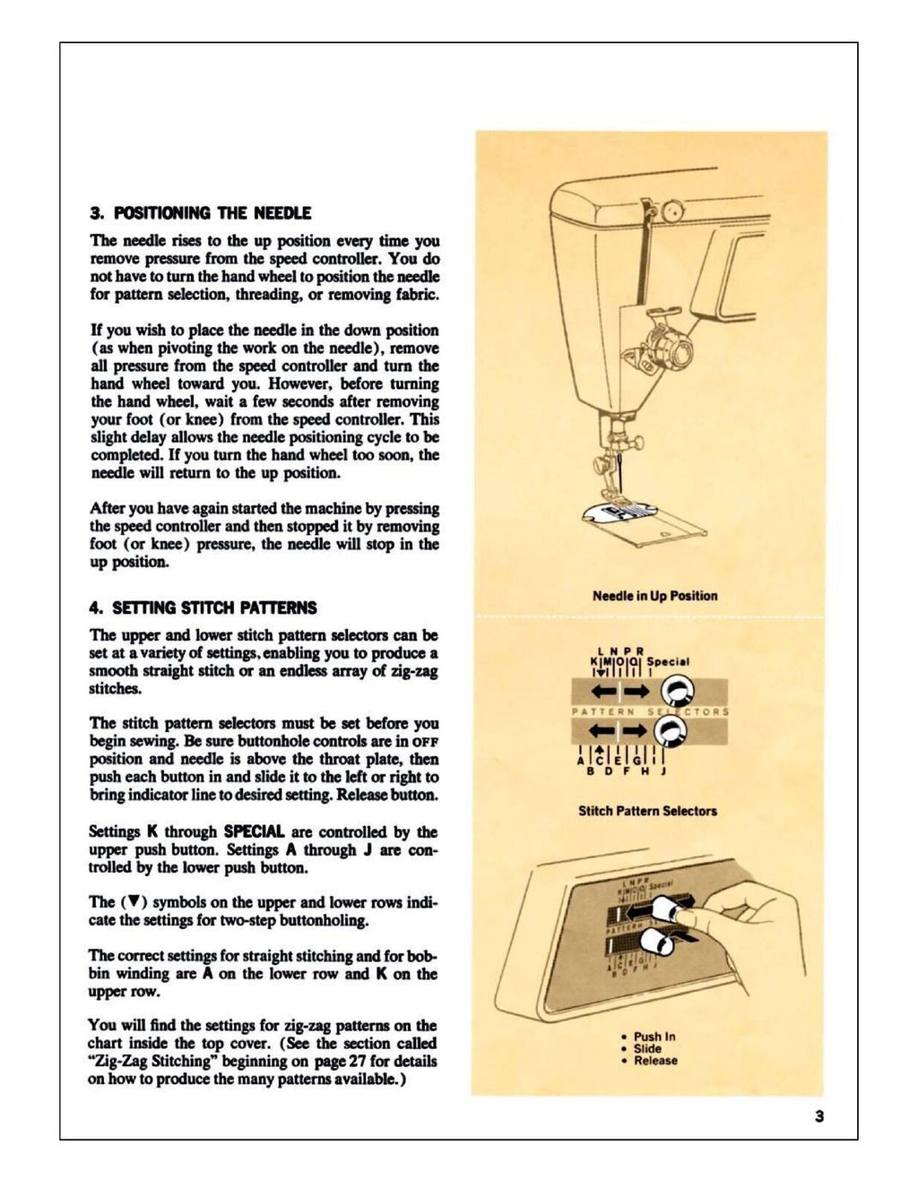 SINGER 640 Golden Touch Sew User Manual Guide, 85 PGS COLOR - TOUGH WIRE BINDING