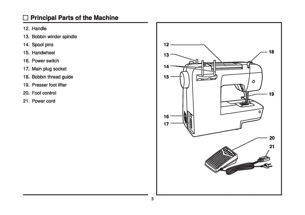 SINGER 1304 1306 START Sewing Machine User Manual Owner Instruction [WIRE BOUND]