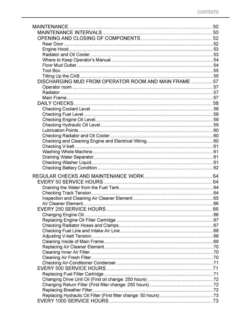 KUBOTA CTL SVL75 OPERATORS MANUAL - STEEL WIRE BOUND - THICK PROTECTIVE COVERS