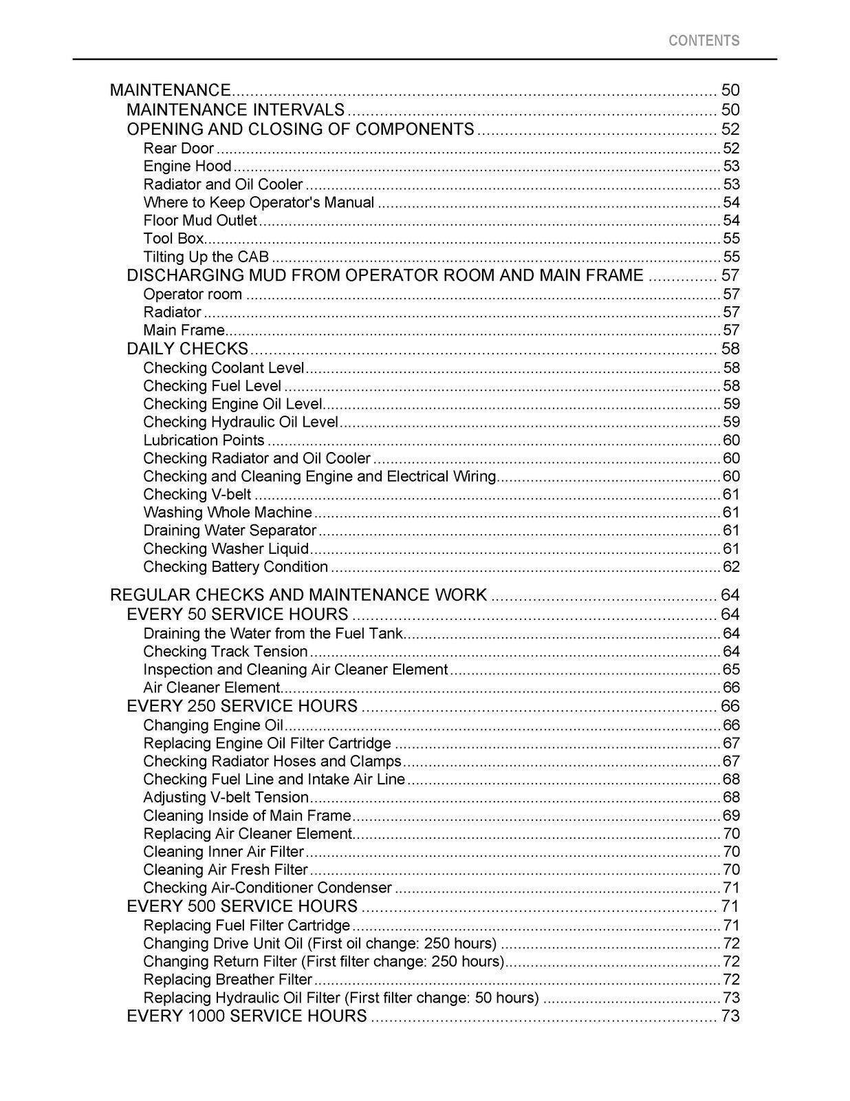 KUBOTA CTL SVL75 OPERATORS MANUAL - STEEL WIRE BOUND - THICK PROTECTIVE COVERS