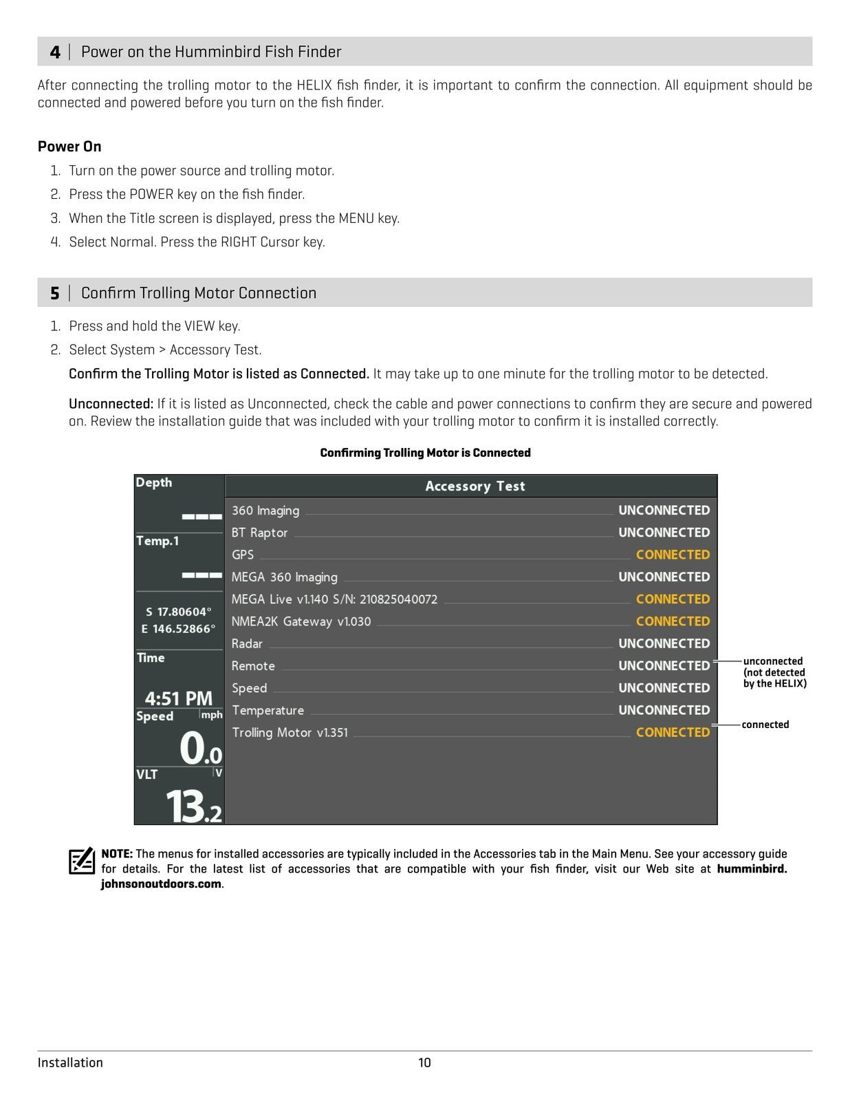 HUMMINBIRD ADVANCED GPS NAVIGATION Operators Guide Manual - WIRE BOUND - COVERS
