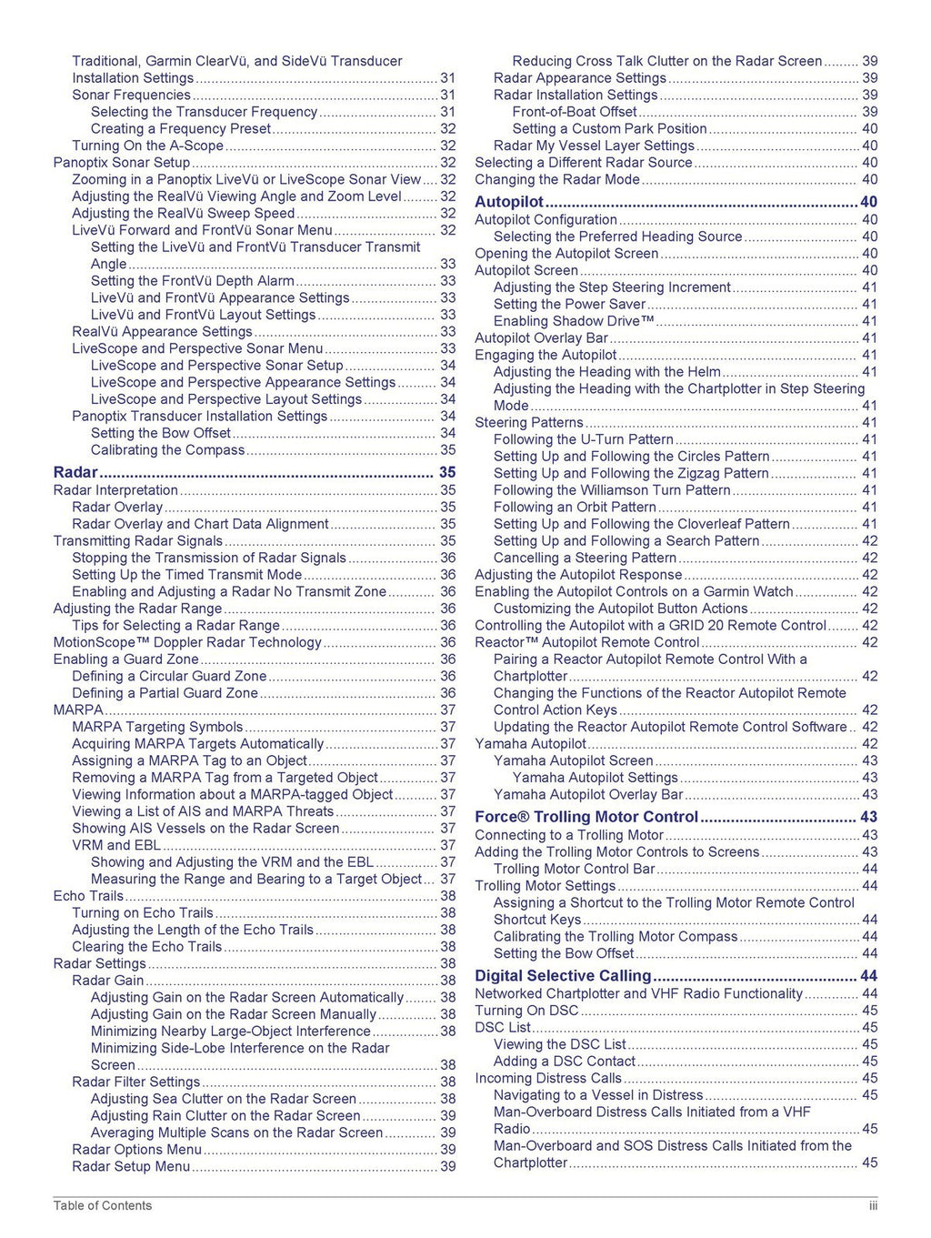 GARMIN GPSMAP 7x2 9x2 Plus 12x2 Touch A12 7x3 9x3 12x3 Manual - BOUND - COVERS