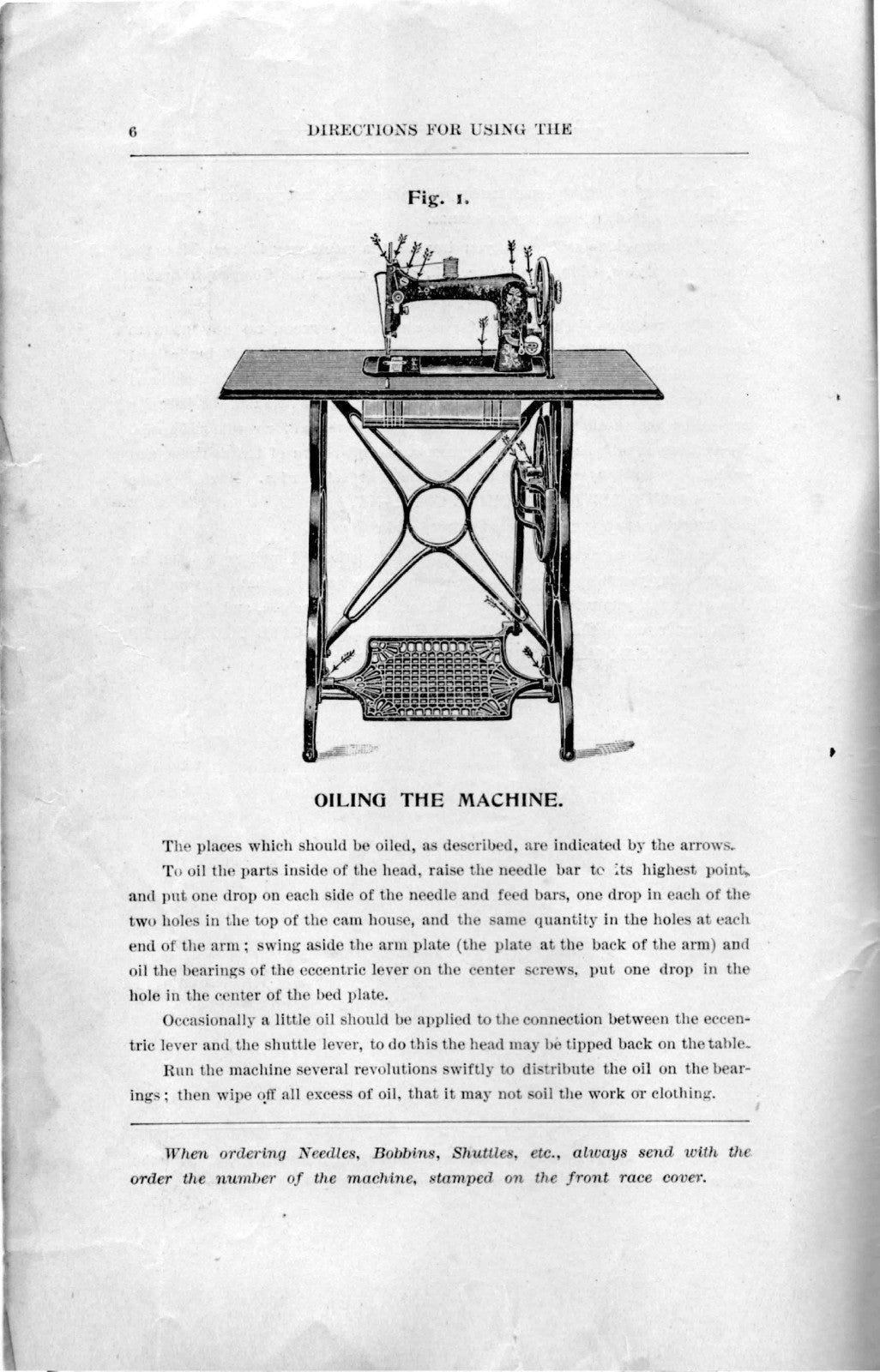 DAVIS Vertical Feed Sewing Machine Instruction Manual - WIRE BOUND - COVERS