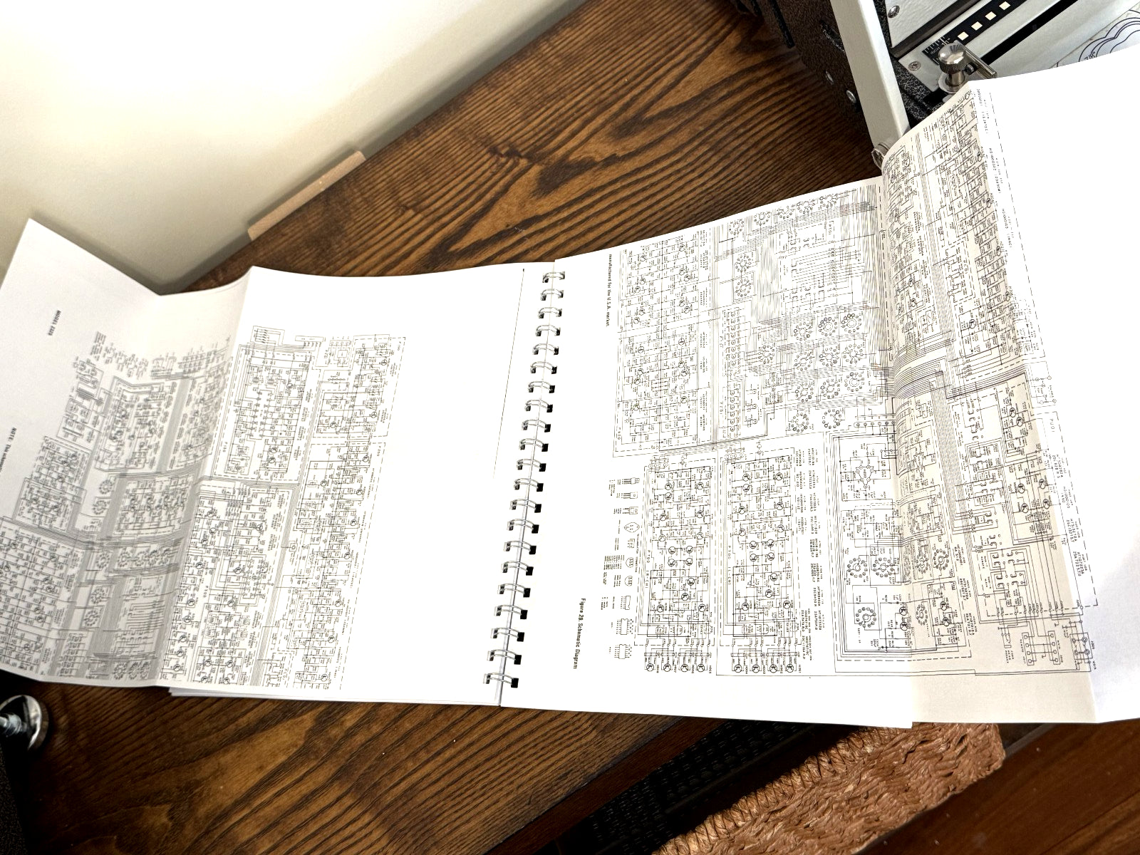 MARANTZ 2325 RECEIVER SERVICE MANUAL, WIRE BOUND, TOUGH COVERS, FOLDOUT DIAGRAMS