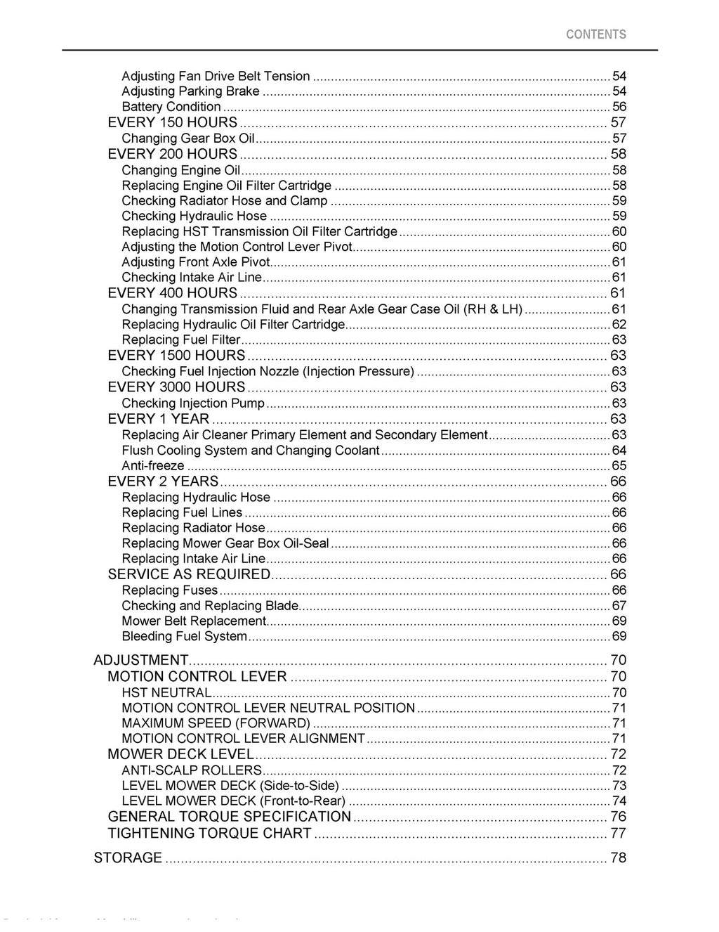 KUBOTA ZD321 ZD323 ZD326 ZD331 ZERO TURN MOWER OPERATORS MANUAL - BOUND - COVERS
