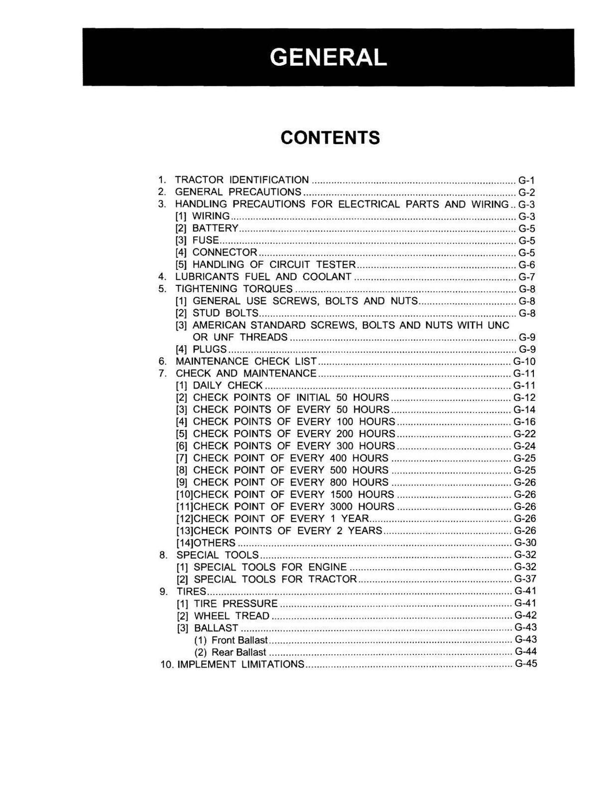 KUBOTA BX25 RCK54(P)-23BX RCK60B-23BX LA240 BT601 WORKSHOP MANUAL - TOUGH COVERS