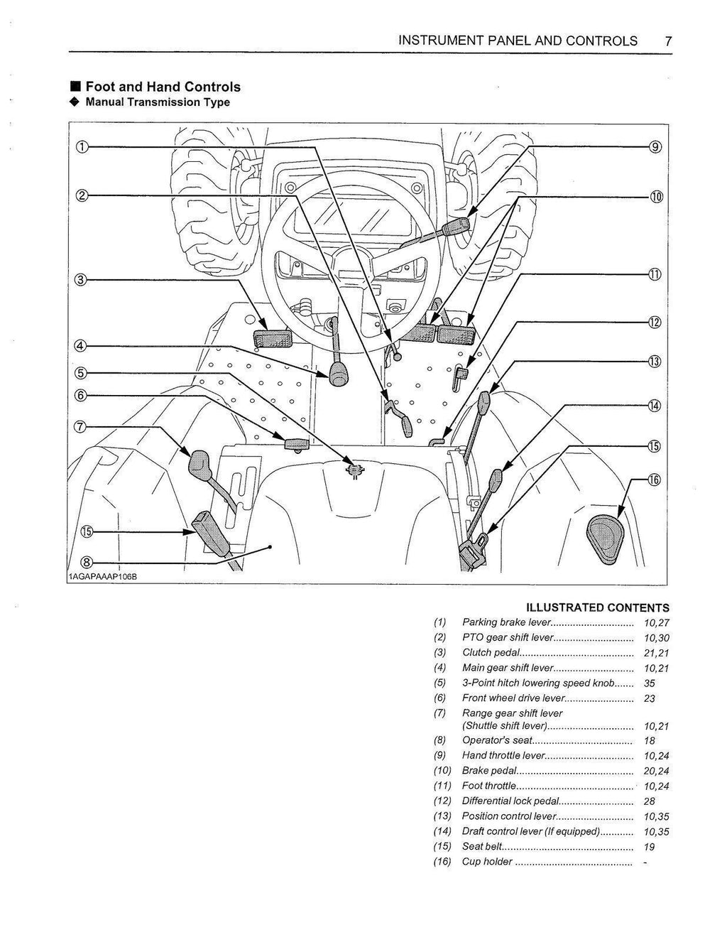 KUBOTA L2800 L3400 OPERATORS MANUAL - STEEL WIRE BOUND - PROTECTIVE COVERS