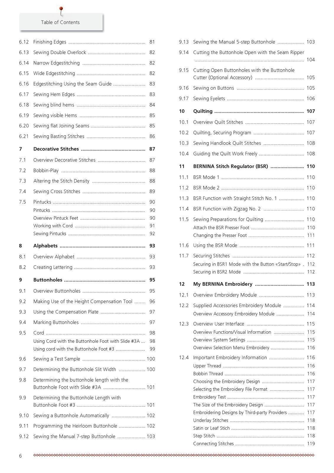 BERNINA 735 User Manual - 200 Color Pages - Protective Covers - Tough Wire Bound