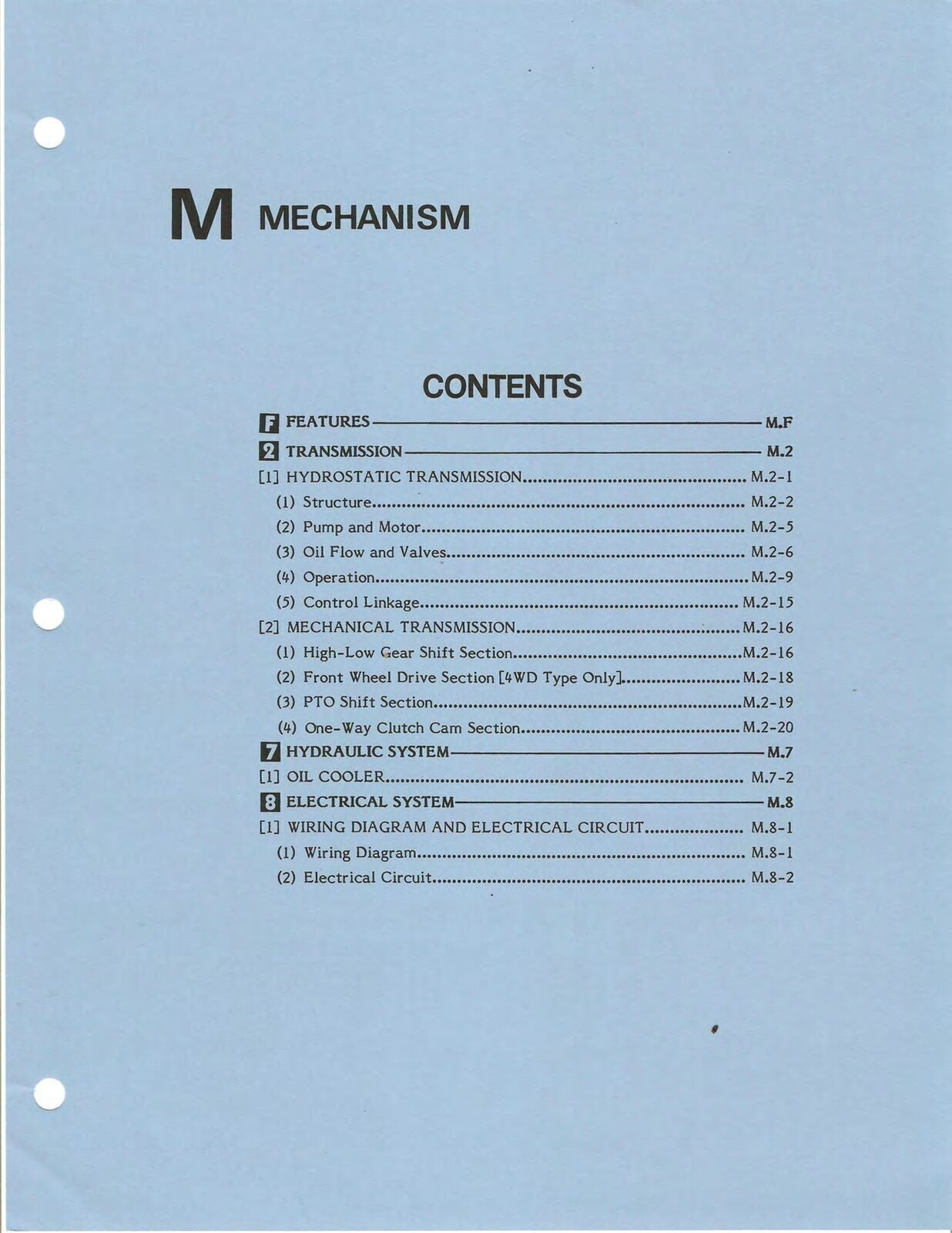 KUBOTA B6200HST B7200HST WORKSHOP MANUAL - STEEL WIRE BOUND - PROTECTIVE COVERS