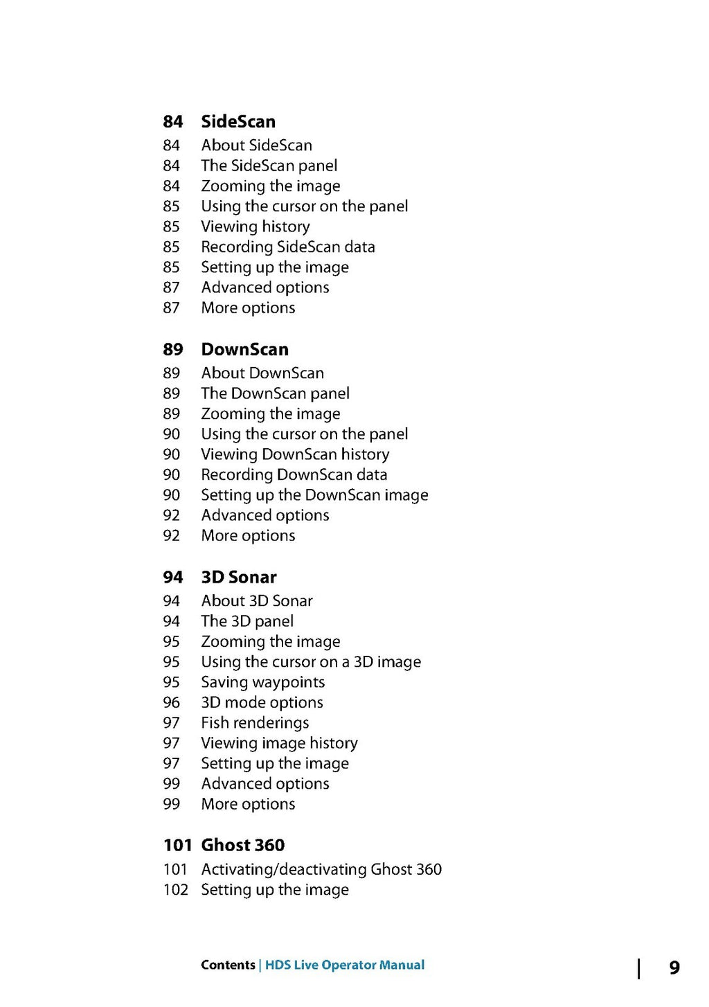 LOWRANCE HDS LIVE Fish Finder User Manual Operation Guide WIRE BOUND, FULL COLOR