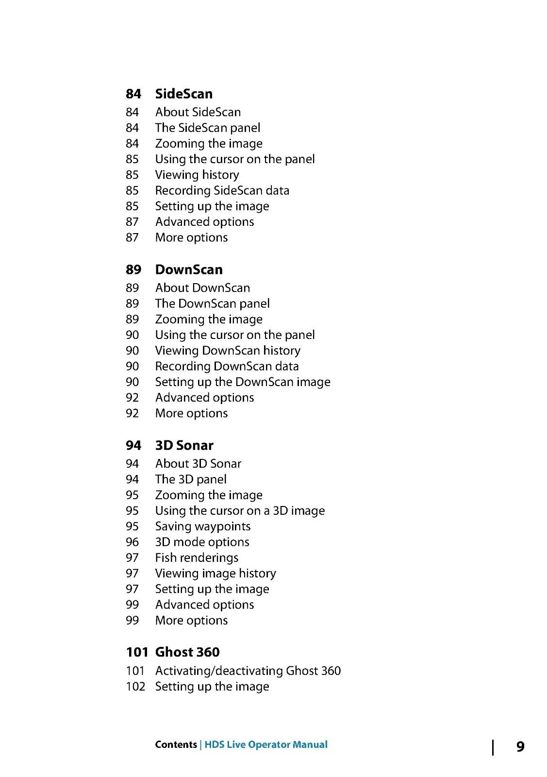 LOWRANCE HDS LIVE Fish Finder User Manual Operation Guide WIRE BOUND, FULL COLOR
