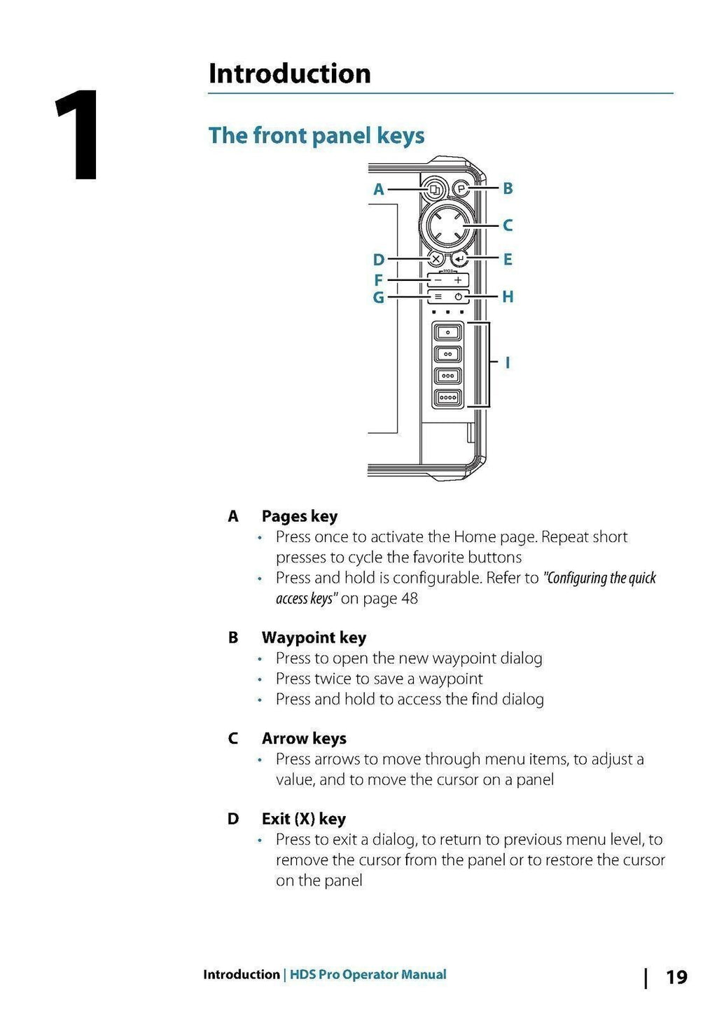 LOWRANCE HDS PRO Fish Finder User Manual Operation Guide WIRE BOUND, FULL COLOR