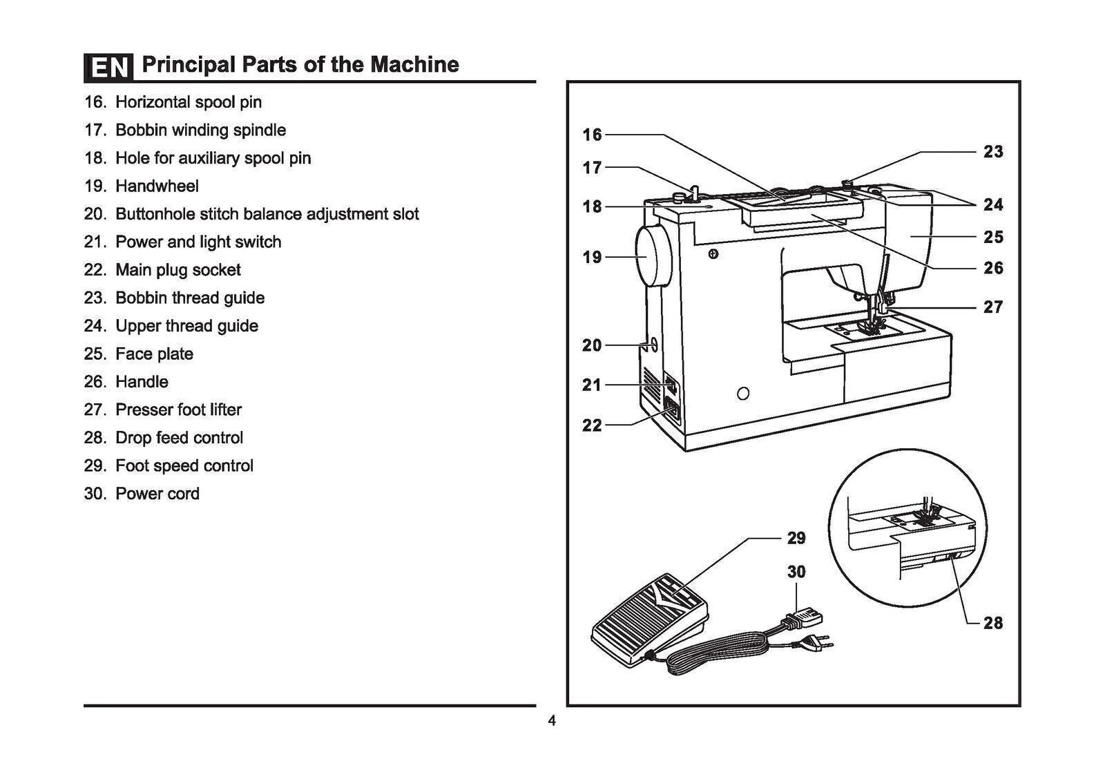 SINGER CP6350M-CP6355M Sewing Machine User Manual Guide [DURABLE WIRE BINDING]