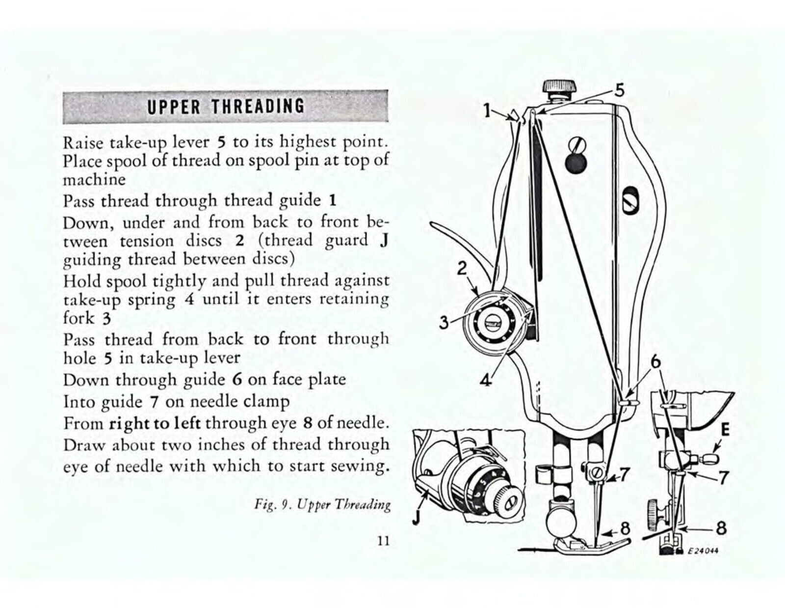 SINGER 15-91 Electric Sewing Machine User Manual - WIRE BOUND, COVERS - 65 Pages