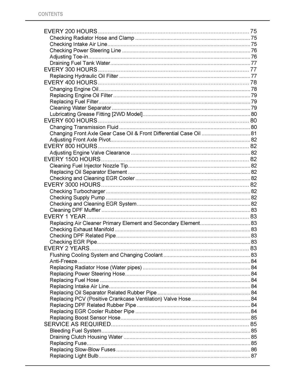 KUBOTA M5660SUH M5660SUHD OPERATORS MANUAL - STEEL WIRE BOUND- PROTECTIVE COVERS