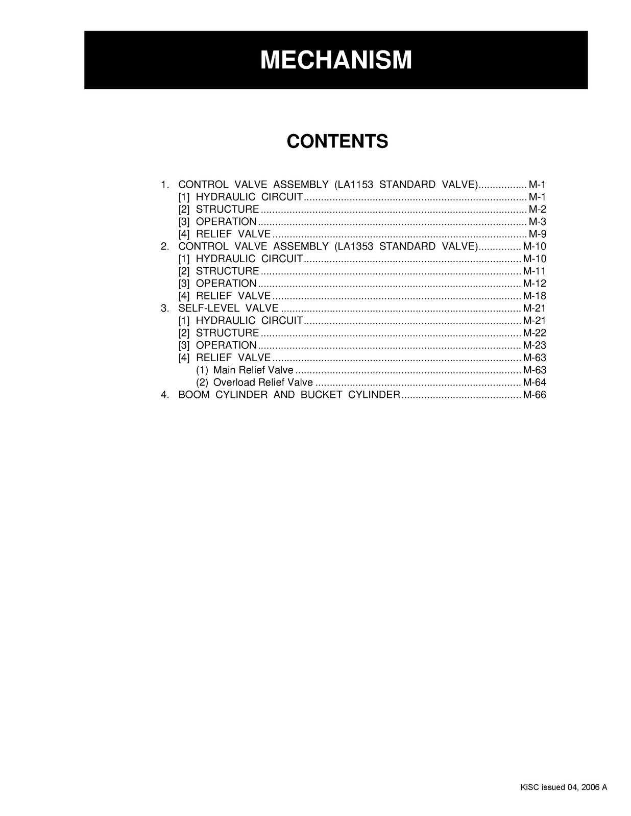 KUBOTA LA1153 LA1353 Front Loader Workshop Manual Workshop Manual WIRE BOUND