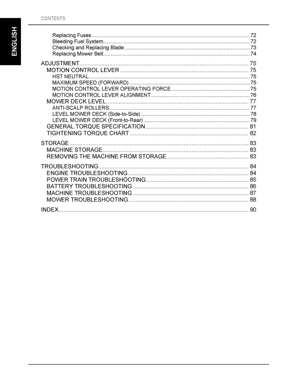 KUBOTA ZD1211 ZD1211R ZD1211L ZD1211RL MOWER OPERATOR MANUAL: WIRE BOUND, COVERS