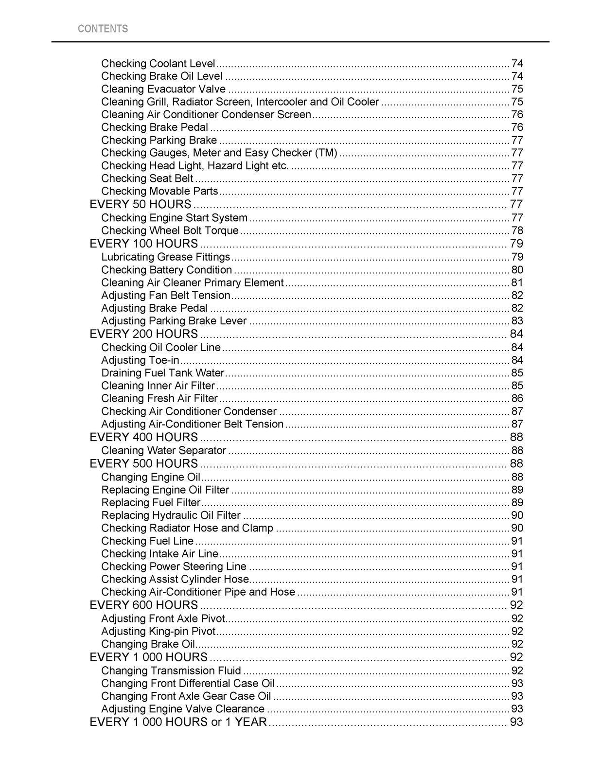 KUBOTA M108S TRACTOR OPERATORS MANUAL - STEEL WIRE BOUND - PROTECTIVE COVERS