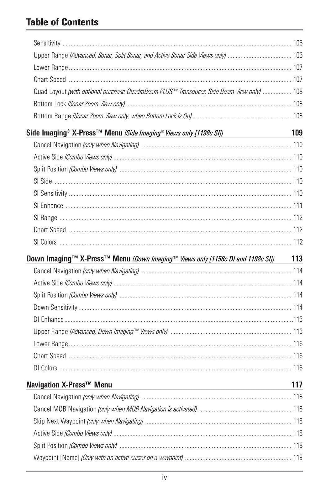 HUMMINBIRD 1100c 1158c 1158 DI XD 1198c SI User Manual - TOUGH WIRE BINDING