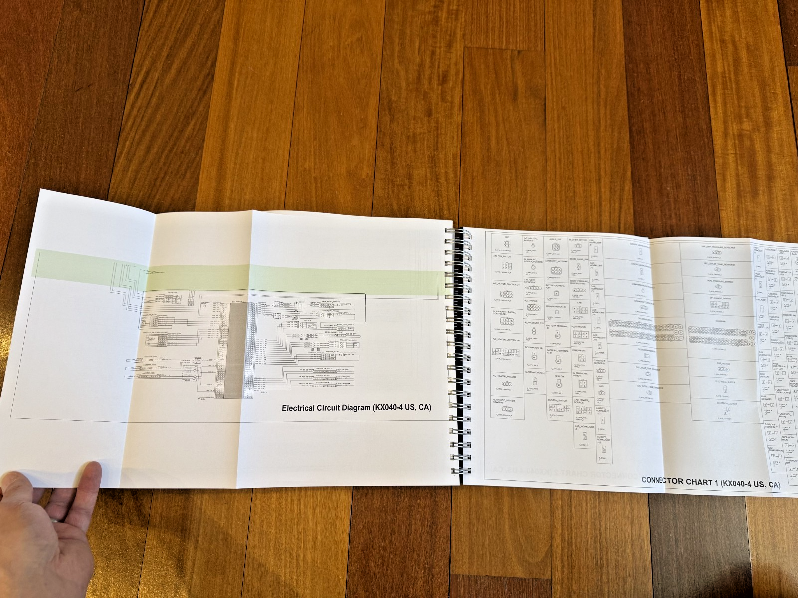 KUBOTA KX040-4 Excavator Workshop Manual 2013 - BOUND - COVERS - XL FOLDOUTS