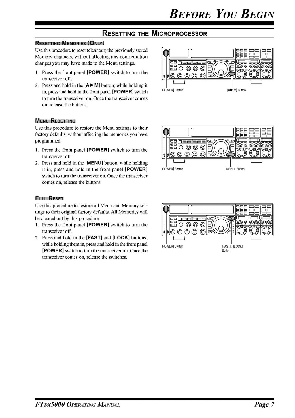 YAESU FT DX 5000 Series Transceiver Operating Manual - WIRE BOUND - TOUGH COVERS