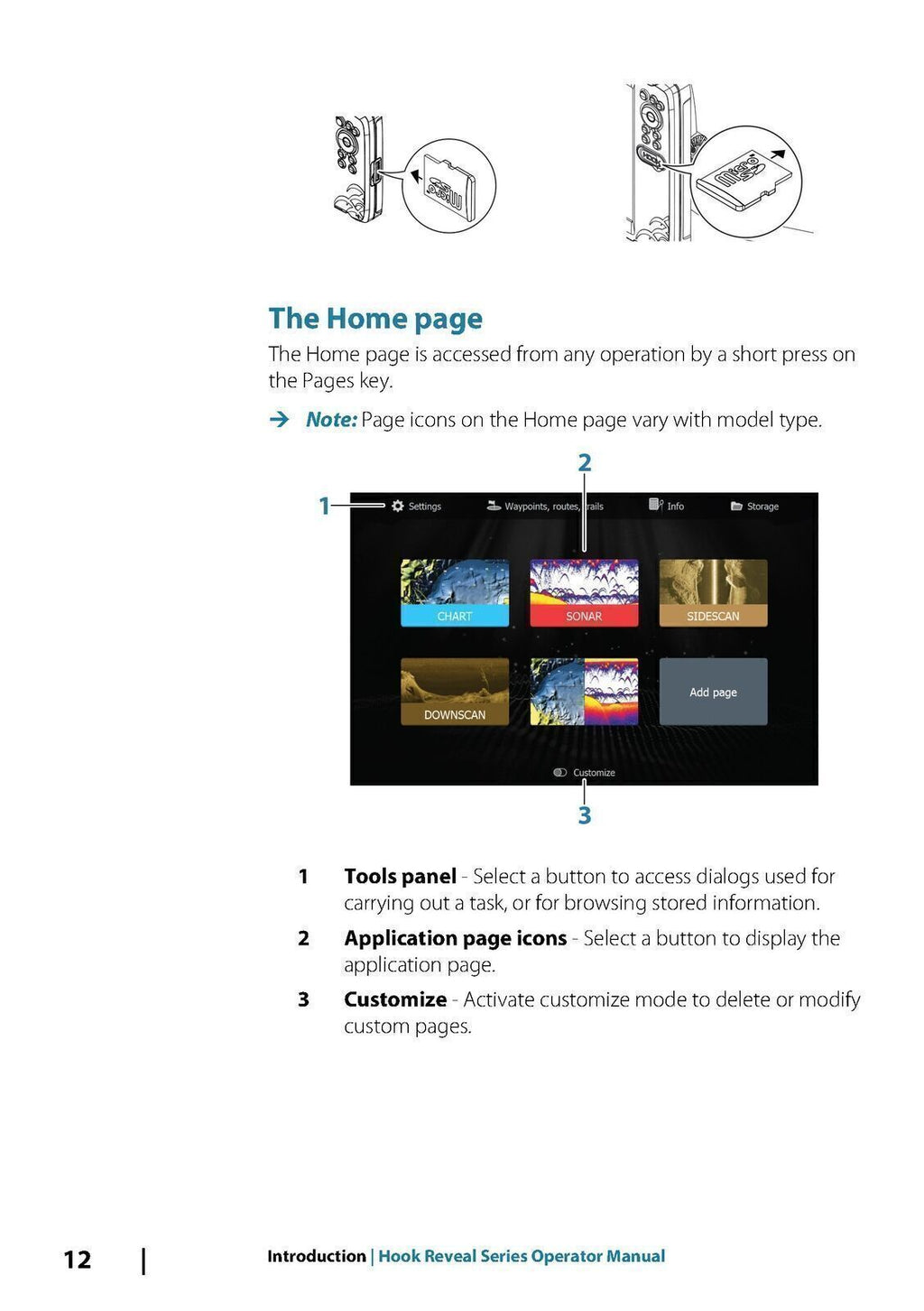 LOWRANCE HOOK REVEAL SERIES Fish Finder Charting Owners User Manual - WIRE BOUND