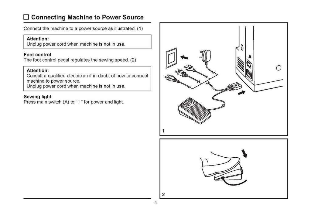 SINGER HEAVY DUTY 4432 Sewing Machine User Instruction Manual - TOUGH WIRE BOUND