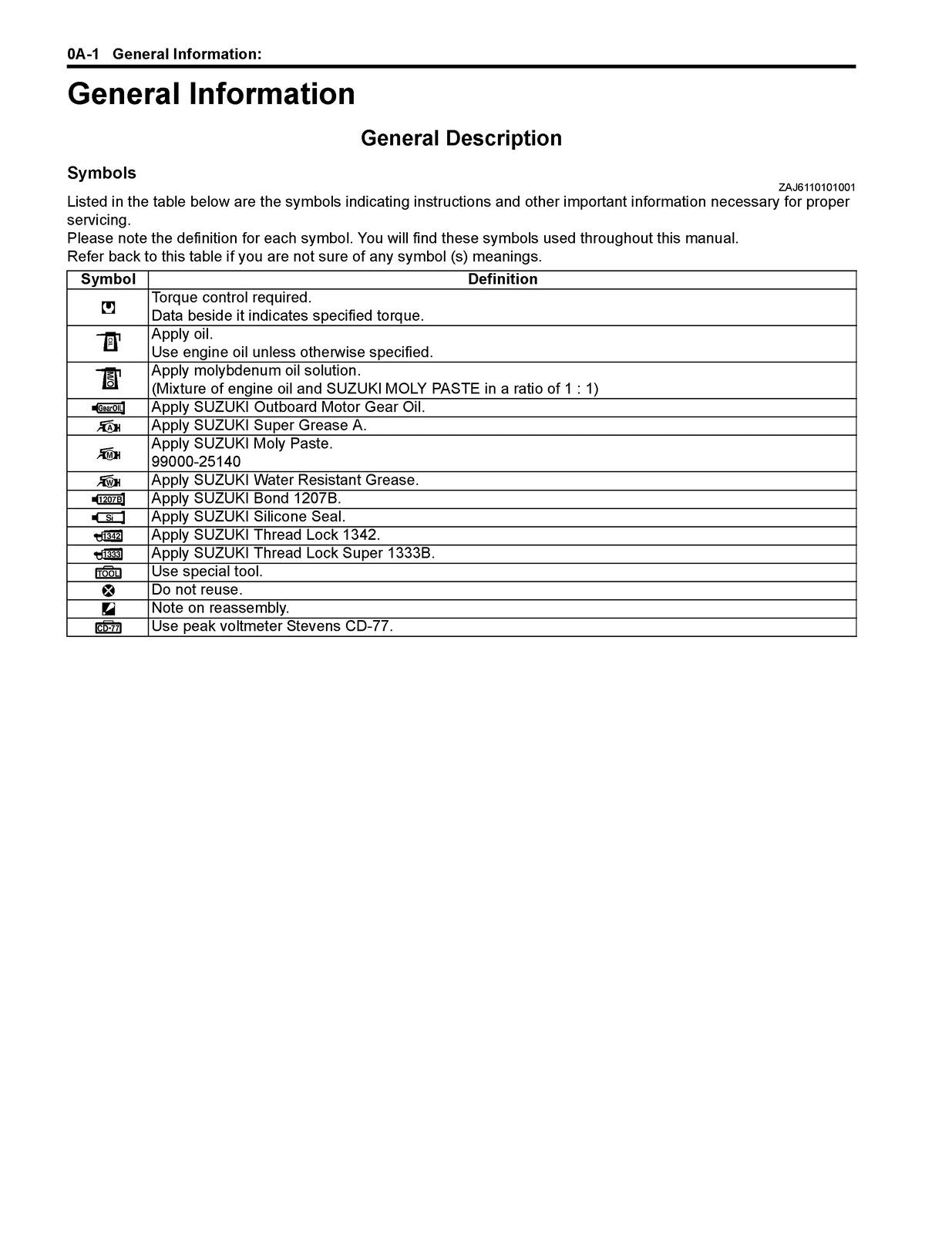 SUZUKI DF60A OUTBOARD MOTOR 2010-2015 SERVICE MANUAL- WIRE BOUND - TOUGH COVERS