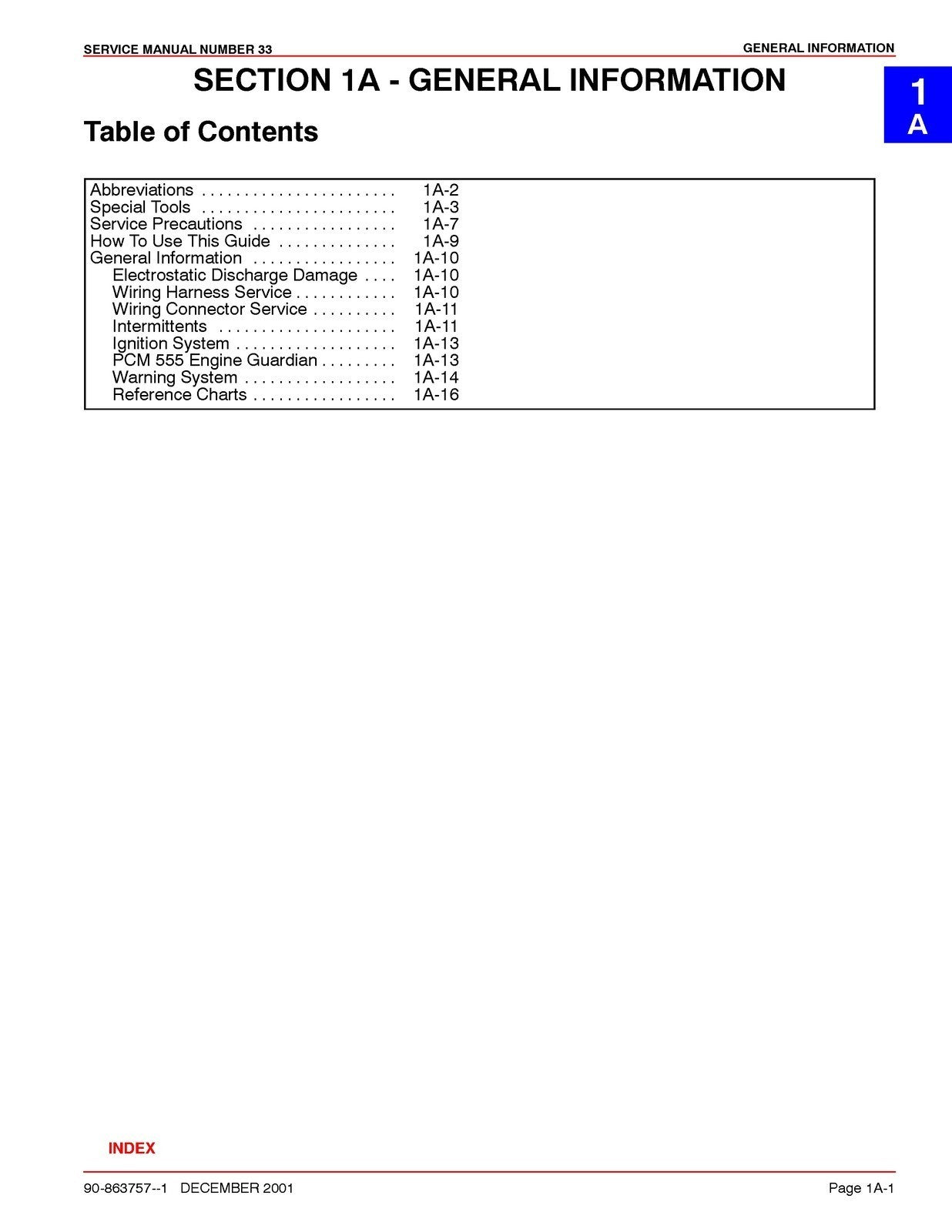 MERCURY MERCRUISER NO. 33 Big Block Diagnostics SERVICE MANUAL BOUND, FOLDOUTS!