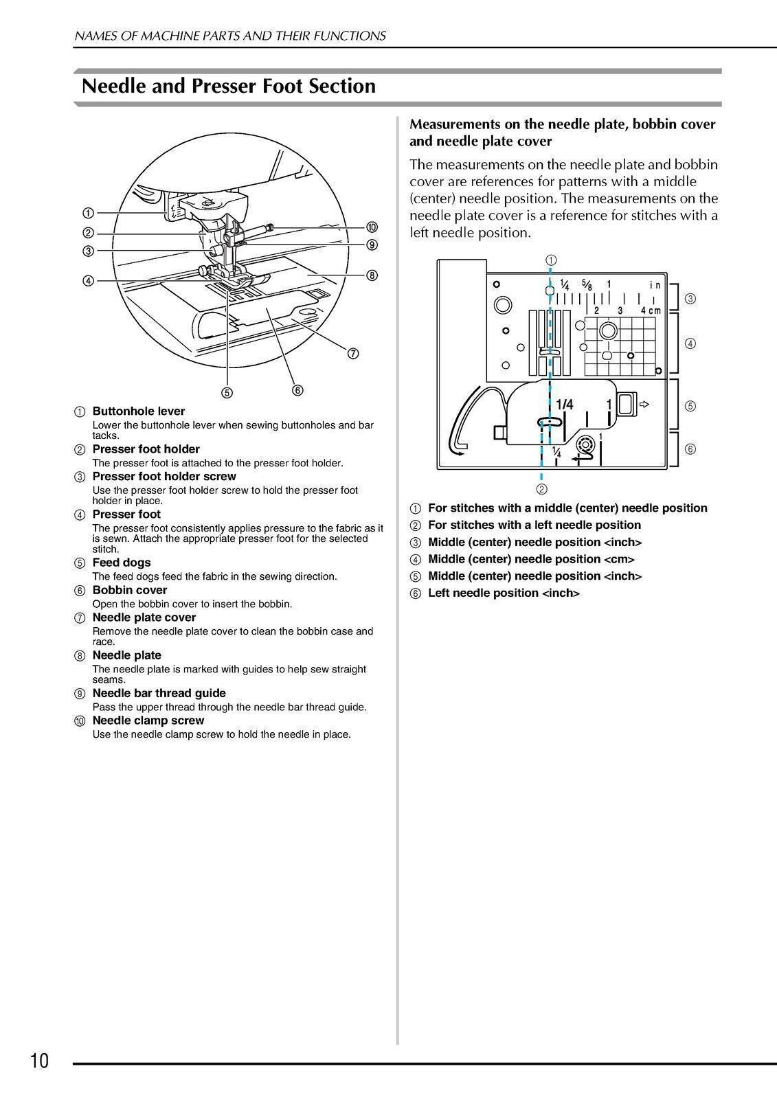 BROTHER QC-1000 Sewing Machine User Manual Owners Guide - TOUGH WIRE BINDING