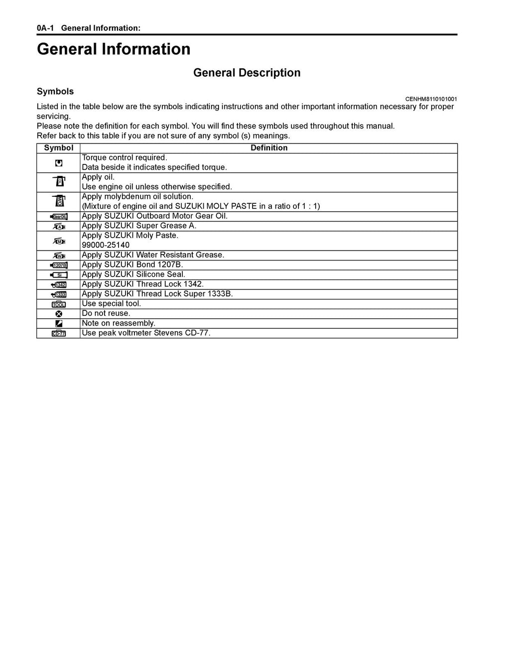 SUZUKI DF4A DF5A DF6A Service Manual - WIRE BOUND - TOUGH COVERS