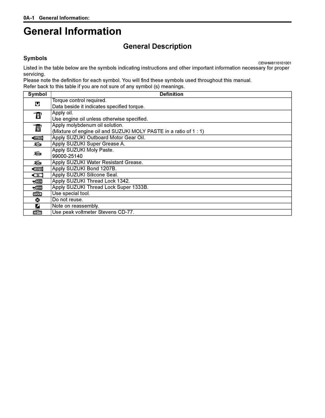 SUZUKI DF4A DF5A DF6A Service Manual - WIRE BOUND - TOUGH COVERS