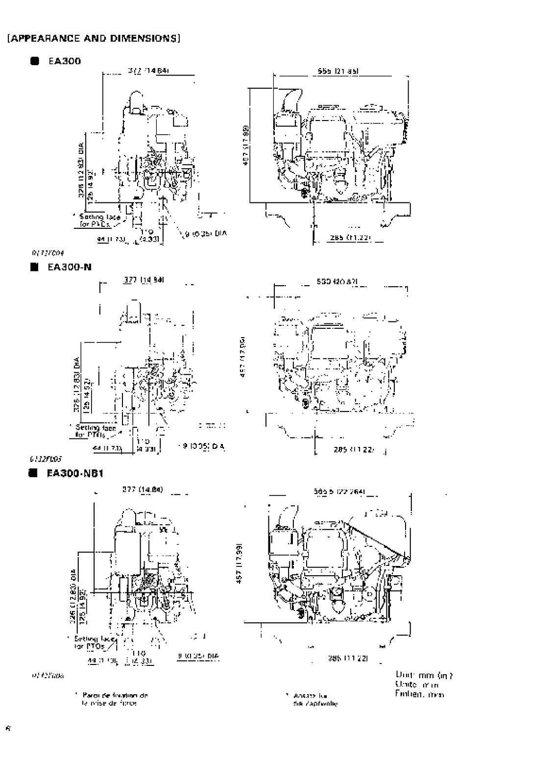 KUBOTA EA300 EA400 SERIES DIESEL ENGINE WORKSHOP MANUAL - WIRE BOUND - COVERS