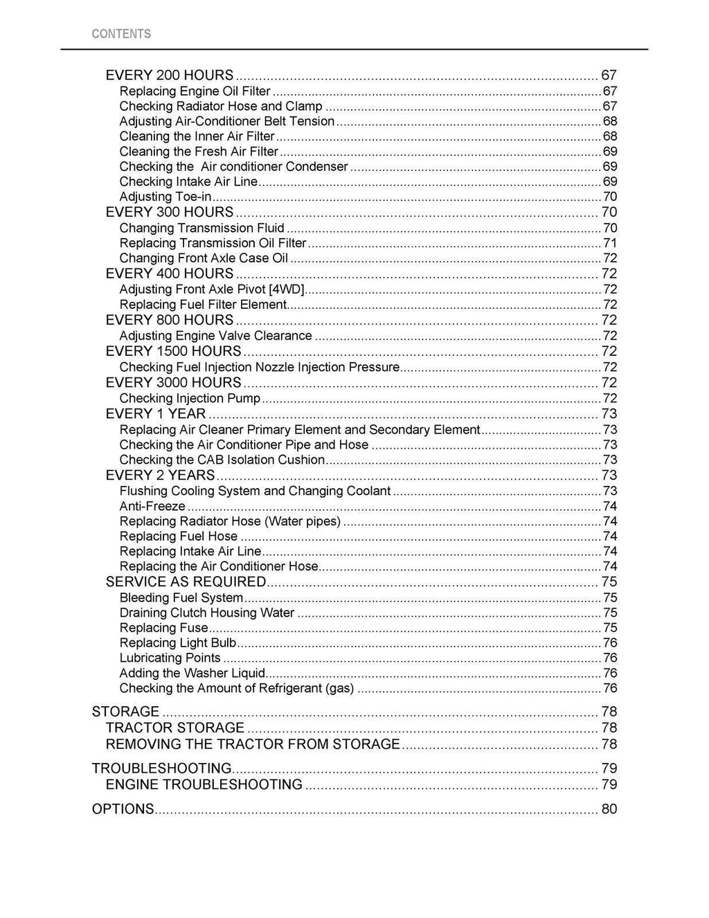 KUBOTA B2630 B3030 B3000 OPERATORS MANUAL - STEEL WIRE BOUND - PROTECTIVE COVERS