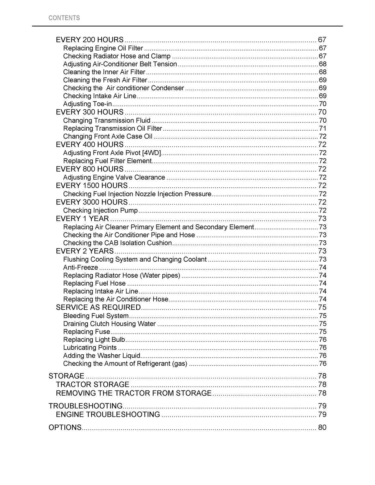 KUBOTA B2630 B3030 B3000 OPERATORS MANUAL - STEEL WIRE BOUND - PROTECTIVE COVERS