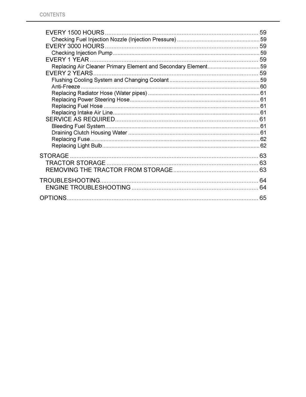 KUBOTA MX5100 OPERATORS MANUAL - STEEL WIRE BOUND - PROTECTIVE COVERS