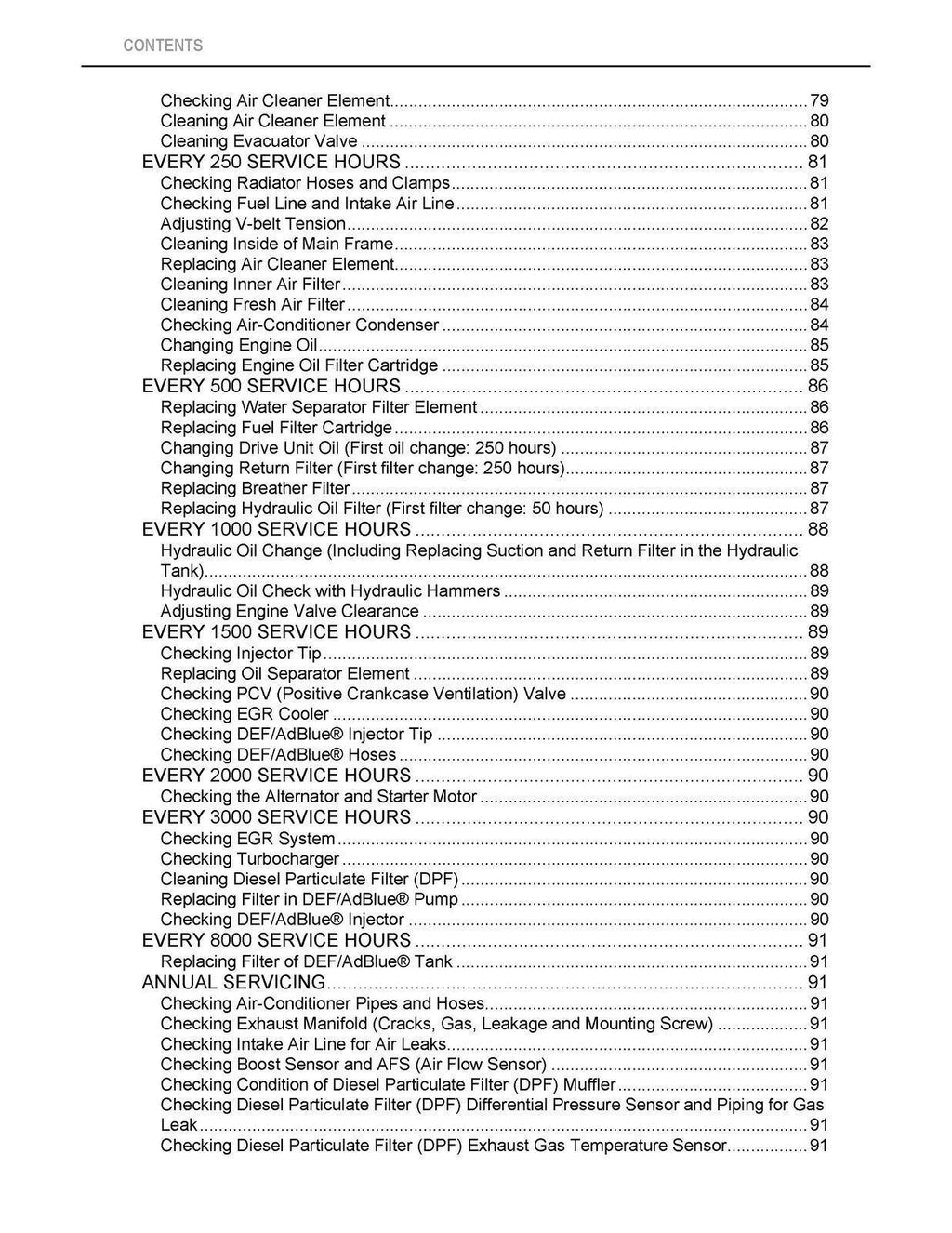 KUBOTA SVL95-2 CTL OPERATORS MANUAL - STEEL WIRE BOUND - PROTECTIVE COVERS