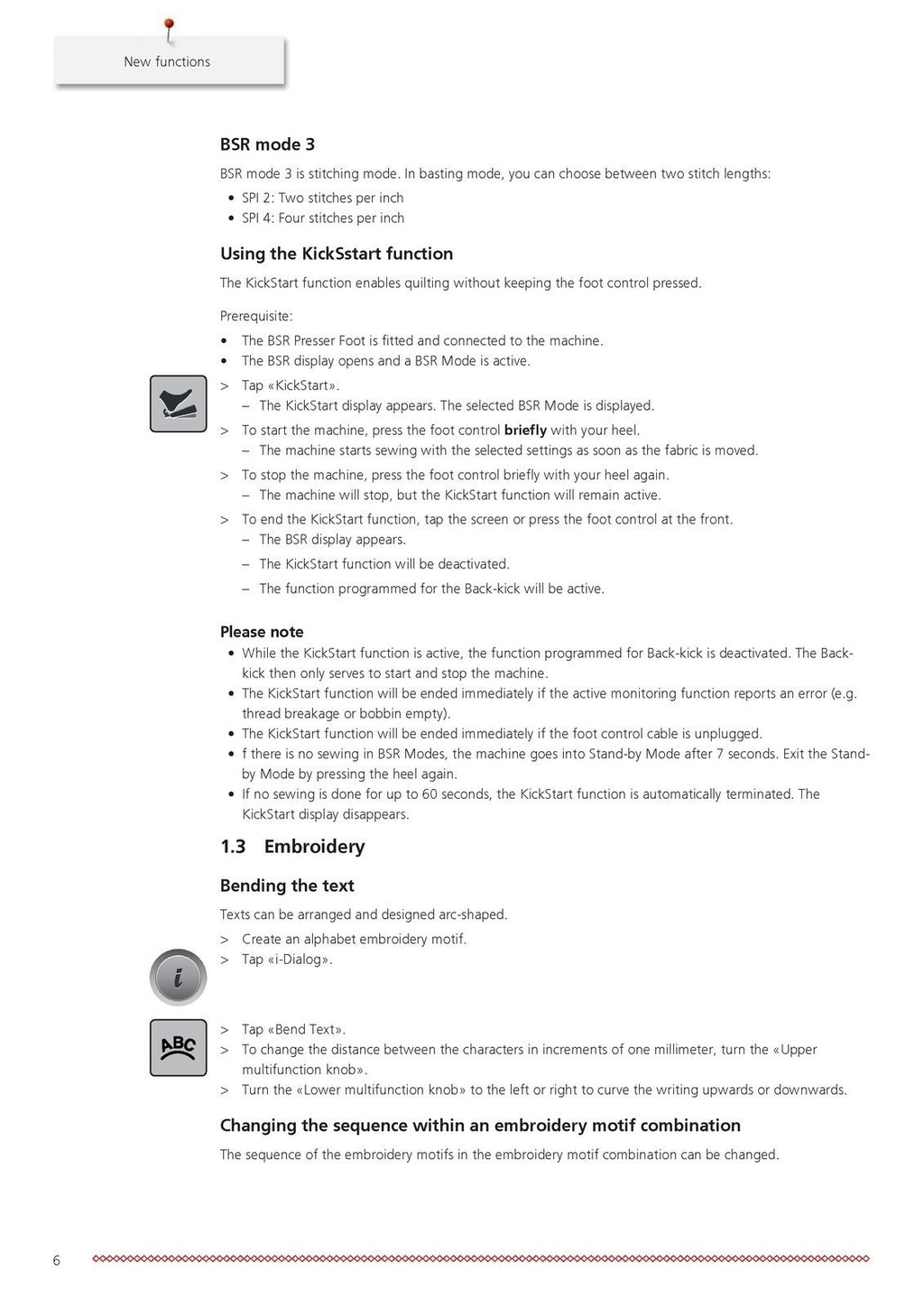 BERNINA PLUS Upgrade for B 770 QE User Manual - STEEL WIRE BOUND - TOUGH COVERS