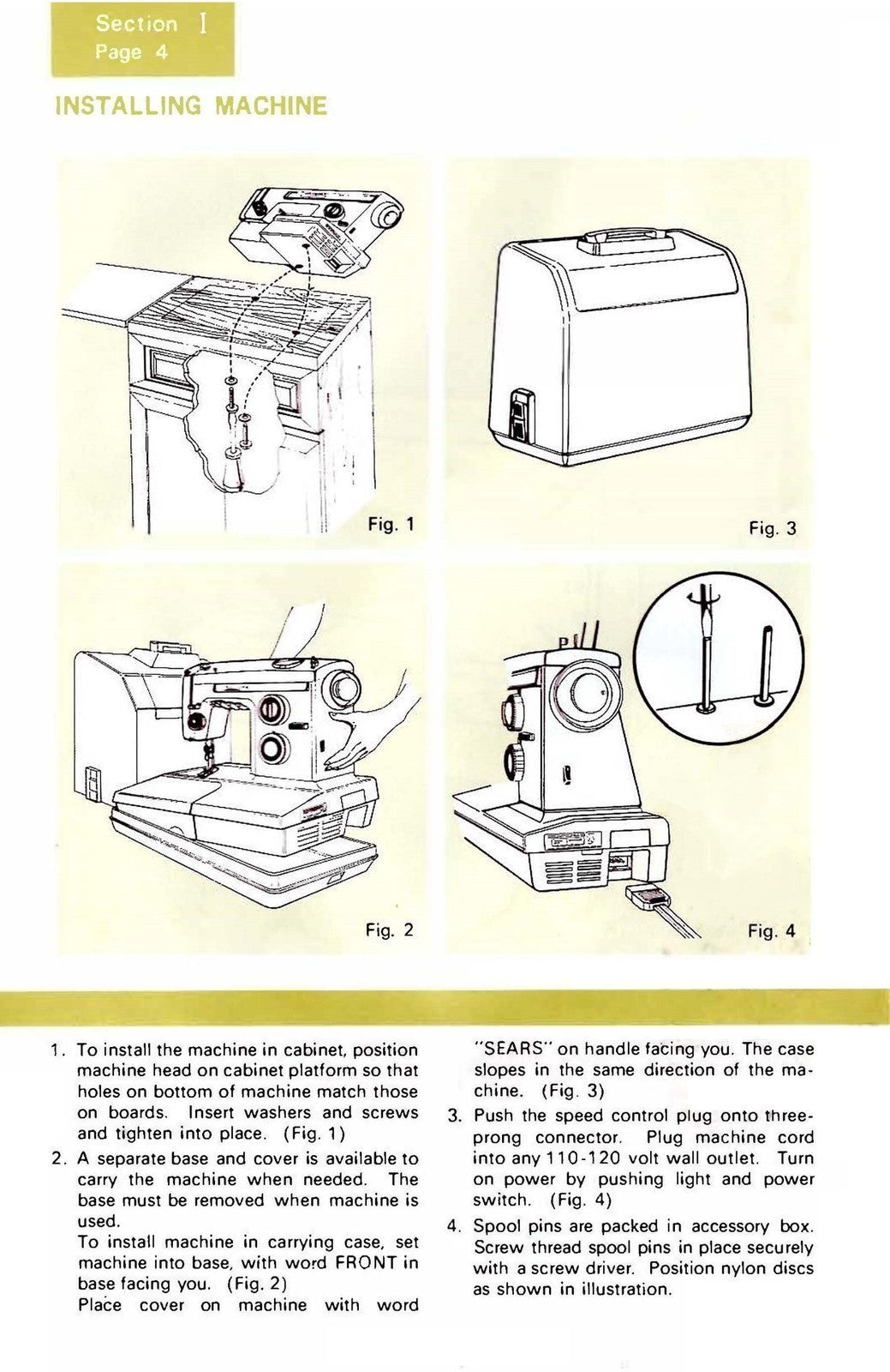 KENMORE 158 1946 Zig-Zag Sewing Machine Instruction Manual - WIRE BOUND - COVERS
