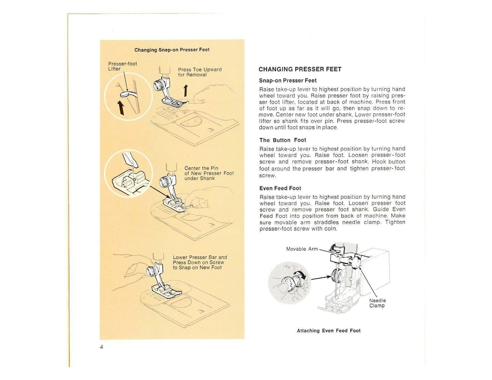 SINGER TOUCH-TRONIC 2000 Sewing Machine User Manual Operation - TOUGH WIRE BOUND