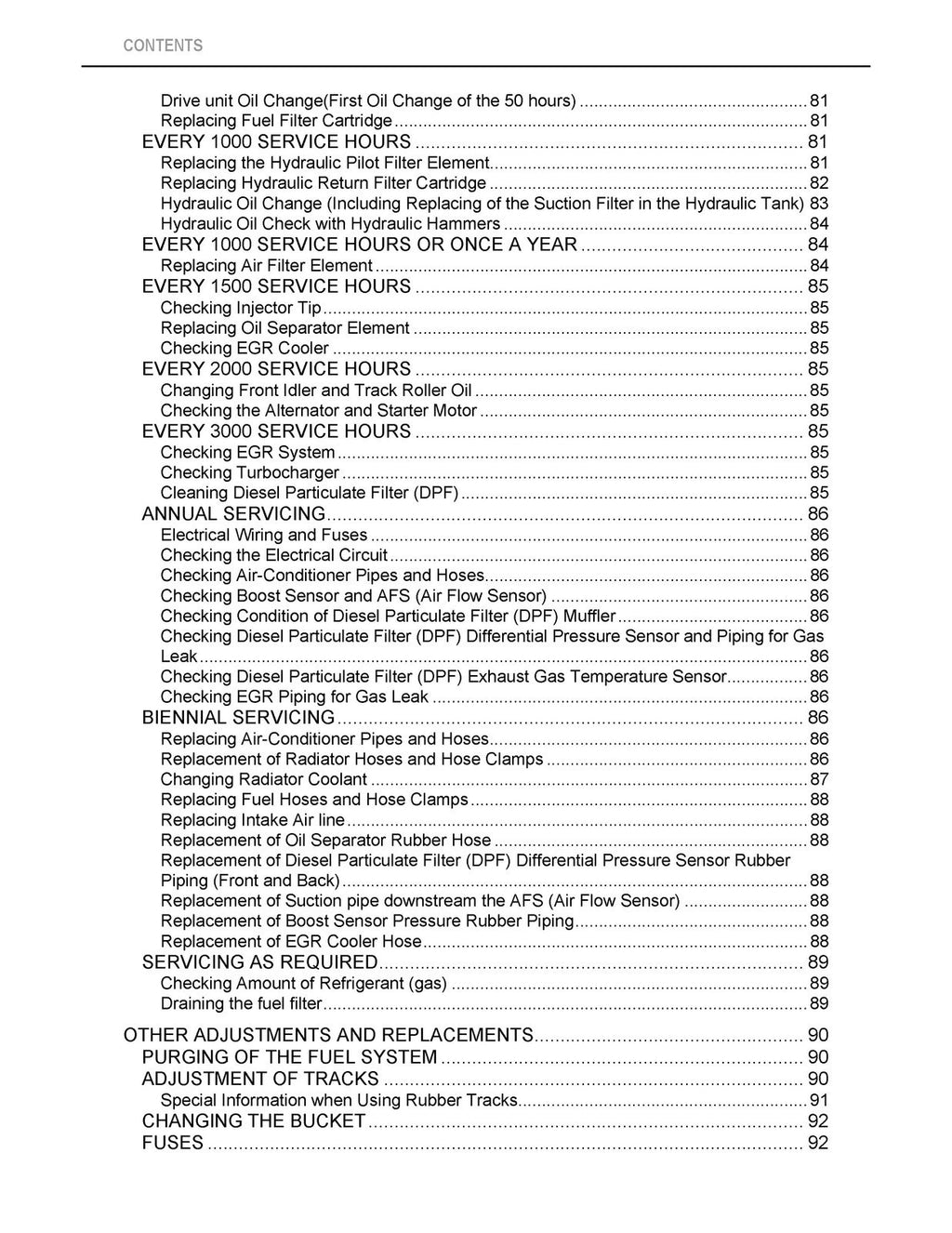 KUBOTA KX080-4 EXCAVATOR OPERATORS MANUAL - STEEL WIRE BOUND - TOUGH COVERS
