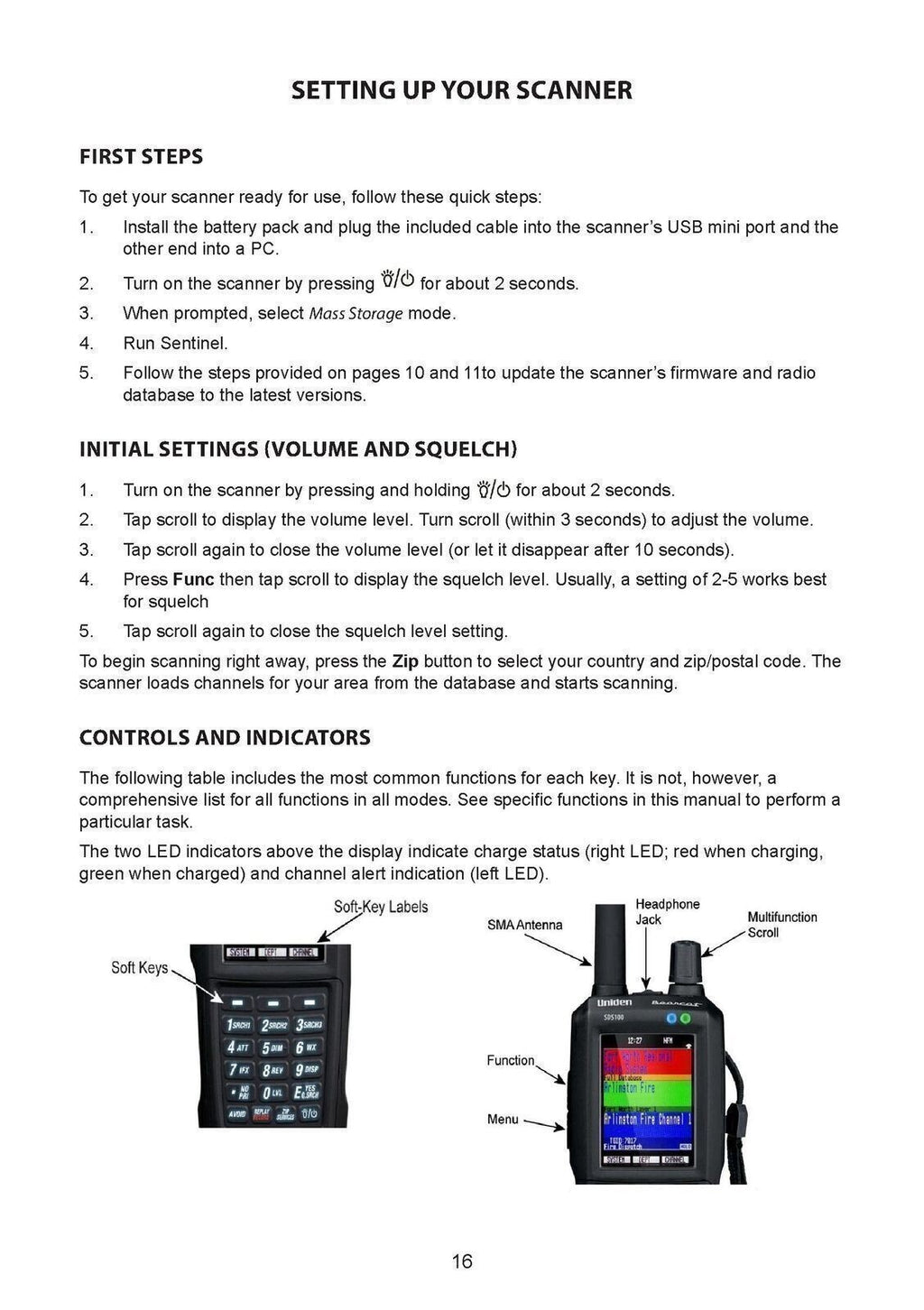 Uniden SDS100 User Manual Operation Instructions - TOUGH WIRE BINDING & COVERS