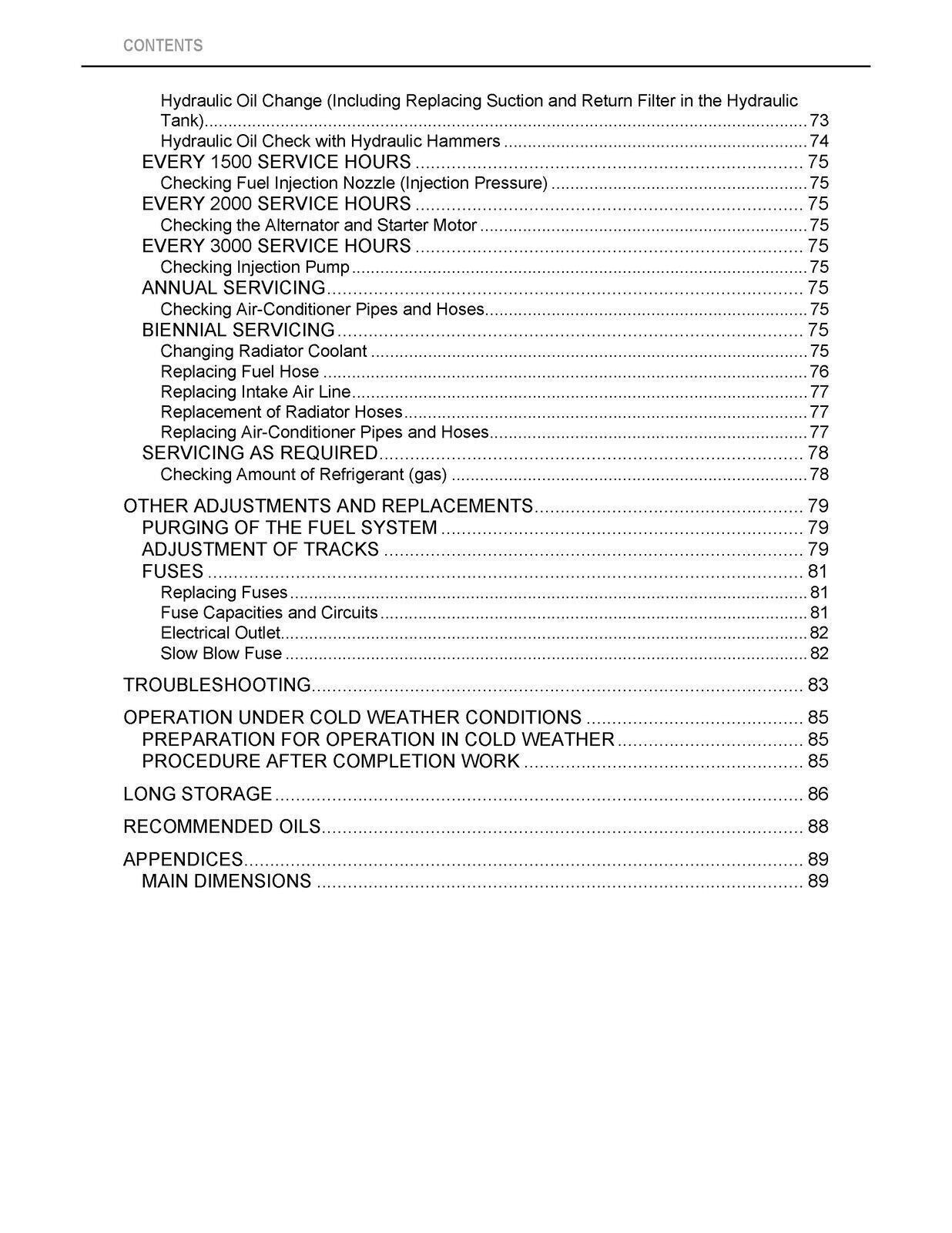 KUBOTA CTL SVL75 OPERATORS MANUAL - STEEL WIRE BOUND - THICK PROTECTIVE COVERS